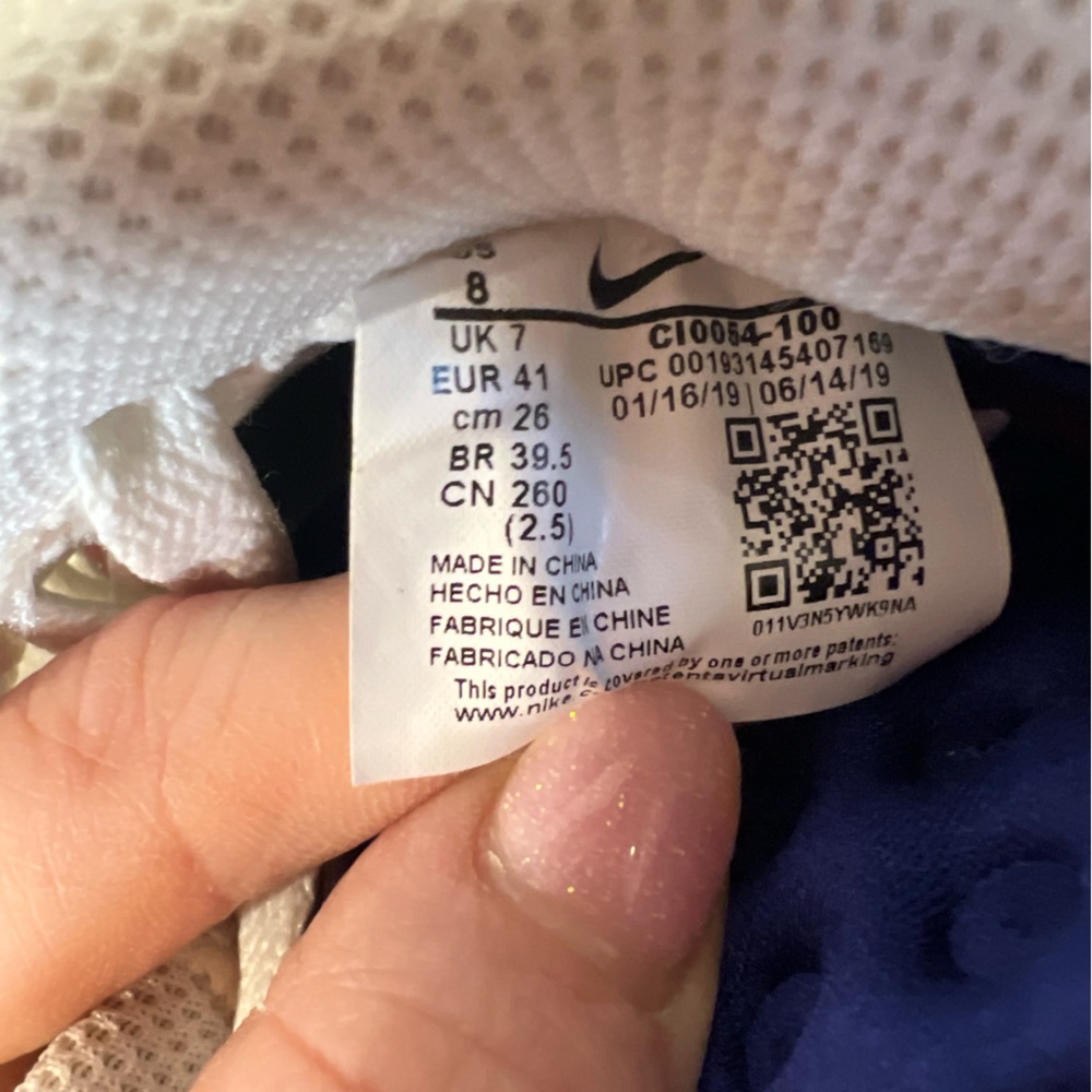 Nike Air Force 1 Low Drop Type GS Summit White No. 354 Men’s Size 8. - Picture 2 of 13